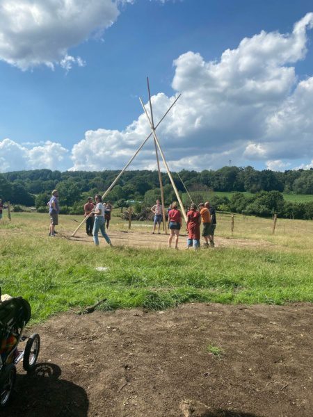 Ein neues Tipi für unseren Kindergarten – Ein Dankeschön an unsere HelferInnen! | 3