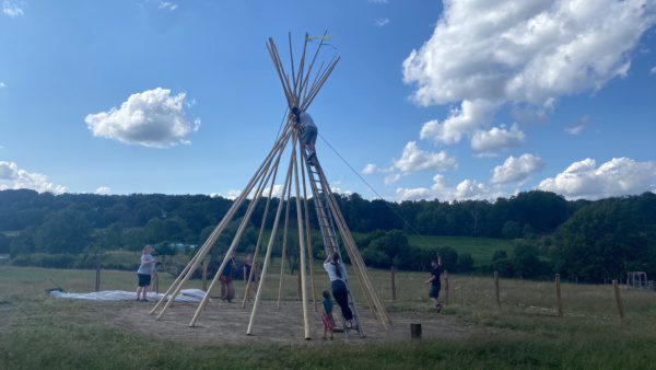 Ein neues Tipi für unseren Kindergarten – Ein Dankeschön an unsere HelferInnen! | 5